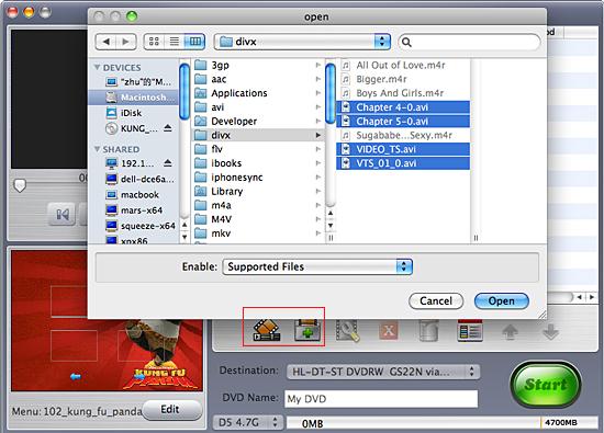 iMacsoft DivX to DVD Converter for Mac