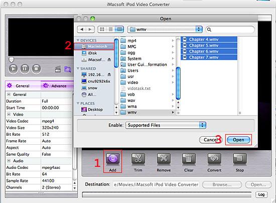 iMacsoft iPod Video Converter for Mac