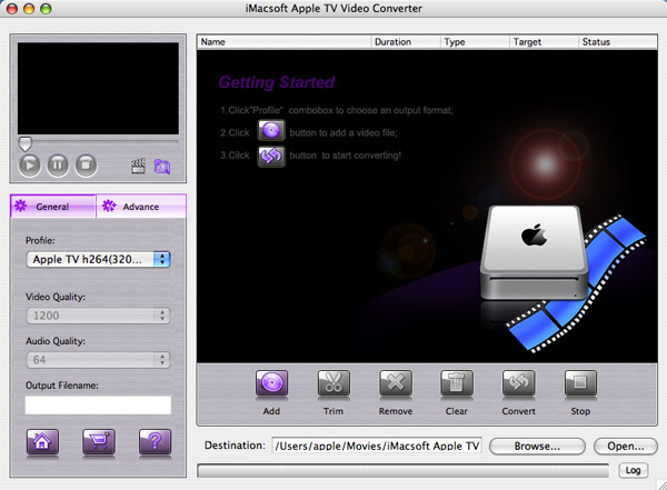 Apple TV Video Converter Mac