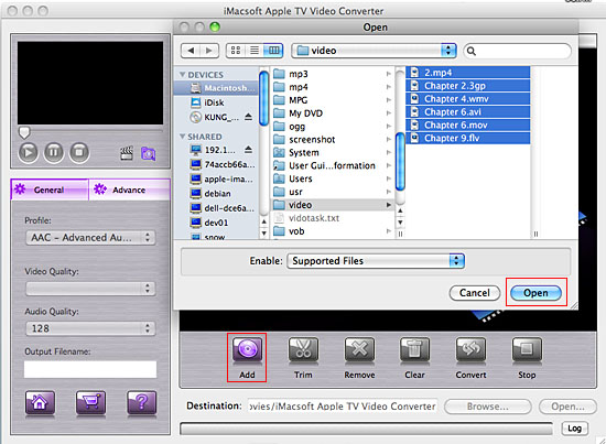 iMacsoft Apple TV Video Converter for Mac