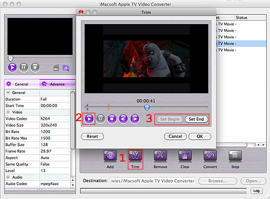 iMacsoft Apple TV Video Converter for Mac