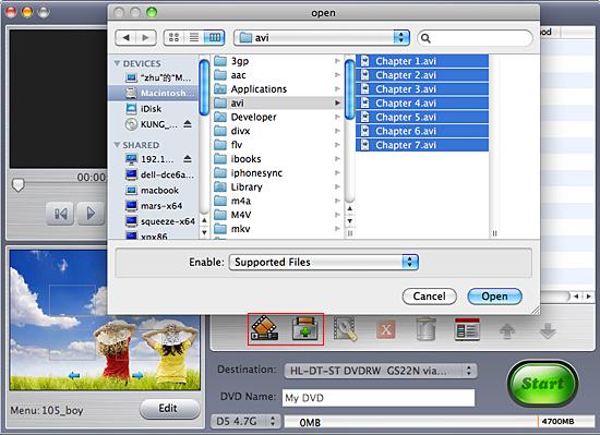 iMacsoft AVI to DVD Converter for Mac