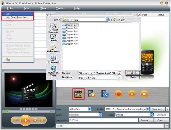 iMacsoft BlackBerry Video Converter