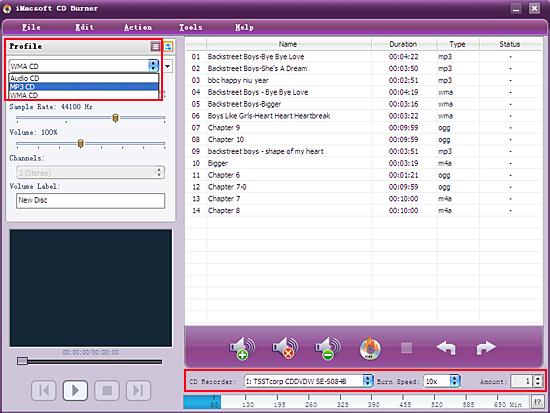 iMacsoft CD Burner