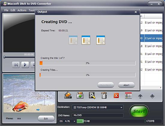 iMacsoft DivX to DVD Converter