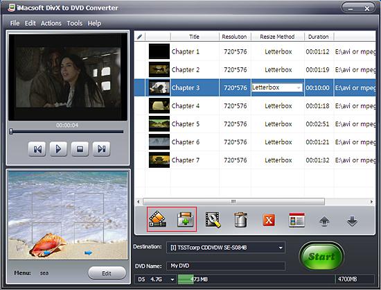 iMacsoft DivX to DVD Converter