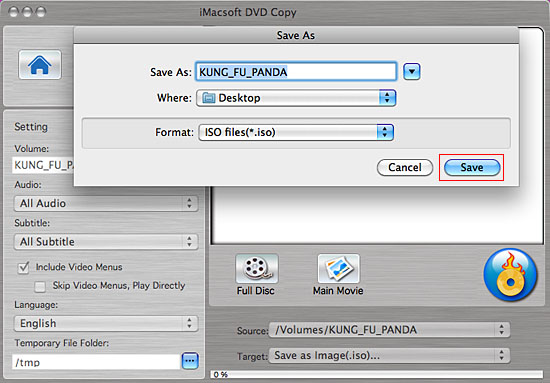 iMacsoft DVD Copy for Mac