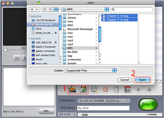 iMacsoft DVD Creator for Mac