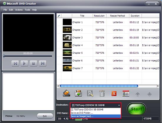 iMacsoft dvd creator