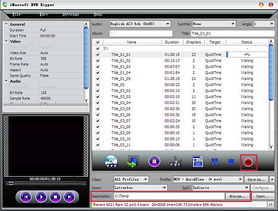 iMacsoft DVD Ripper