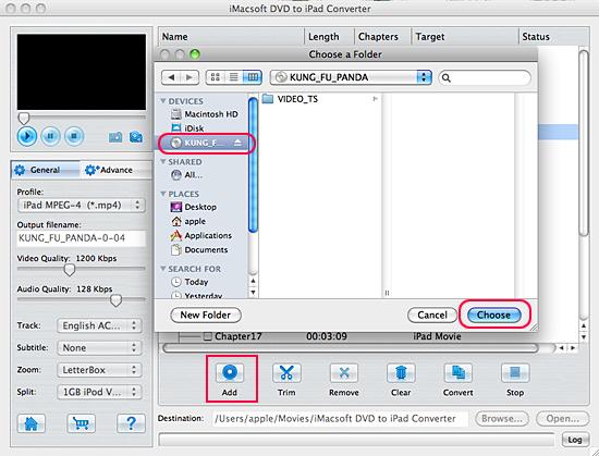iMacsoft dvd to ipad converter for mac