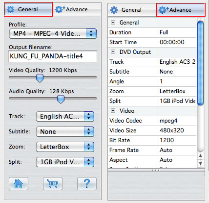 iMacsoft DVD to MP4 Converter for Mac