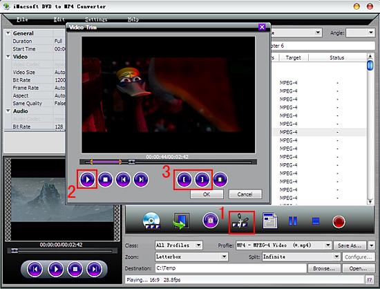 iMacsoft dvd to mp4 Converter