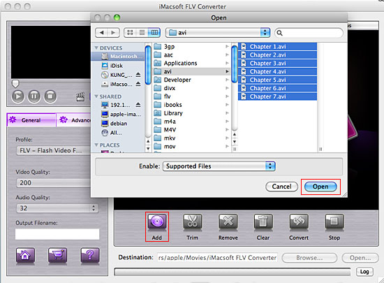 iMacsoft FLV Converter for Mac