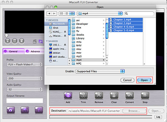 iMacsoft FLV Converter for Mac