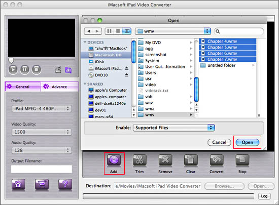 iMacsoft iPad Video Converter for Mac