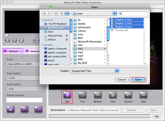 iMacsoft iPad Video Converter for Mac