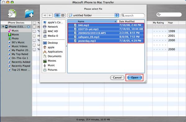 iMacsoft iPhone to Mac Transfer