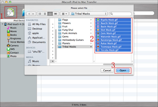 iMacsoft iPod to Mac Transfer