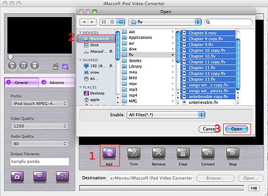 iMacsoft iPod Video Converter for Mac