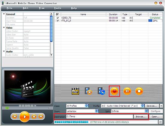 iMacsoft Mobile Phone Video Converter