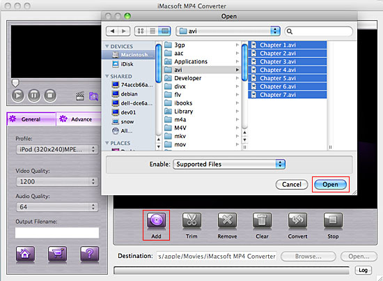 iMacsoft MP4 Converter for Mac