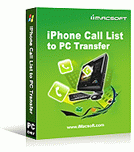 iMacsoft iPhone Call List to PC Transfer
