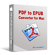 iMacsoft PDF to EPUB Converter for Mac